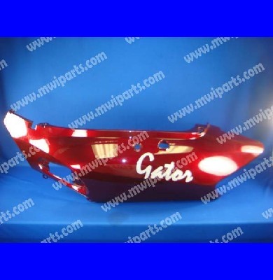 1350411736GTR 250 LEFT REAR COVER BURGUNDY